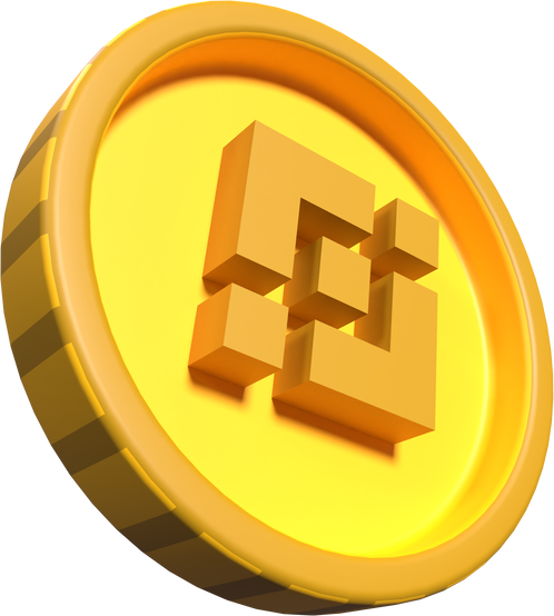 3D Crypto Coin